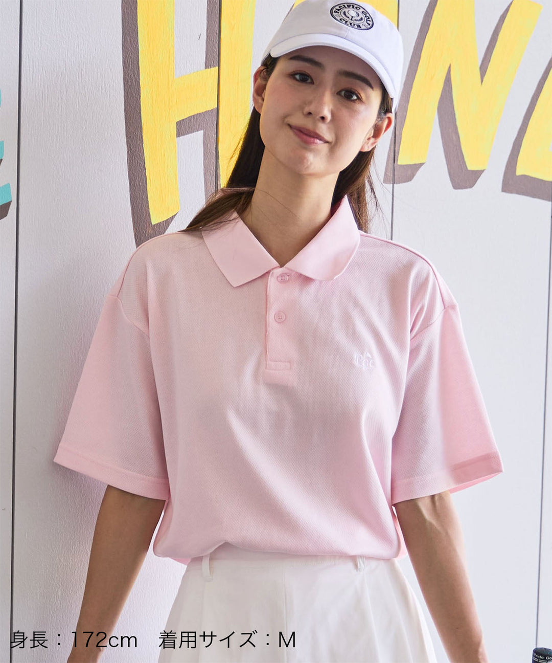 【WOMEN】HALF SLEEVE POLO LAUREL PRINT