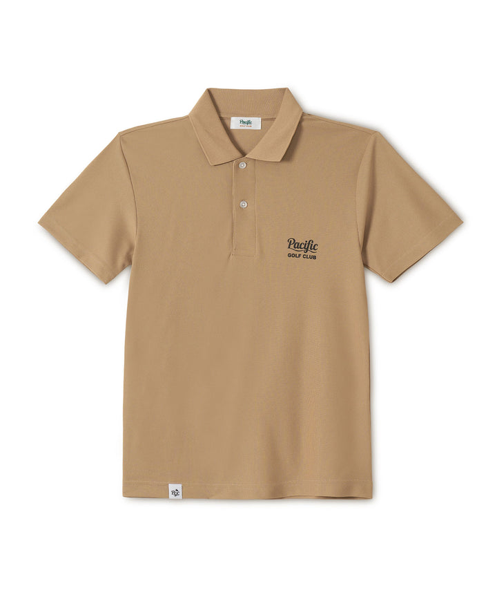 GOLF & HAMBURGER POLO SHIRT SAND KHAKI