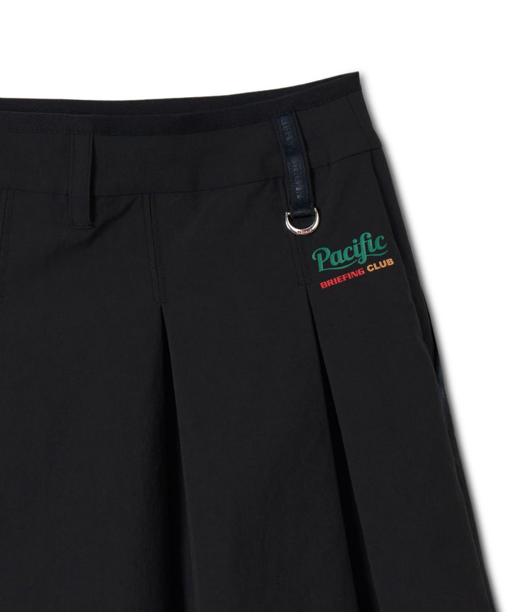 BRIEFING × PGC WS WR CORDURA FLARE SKIRT BLACK