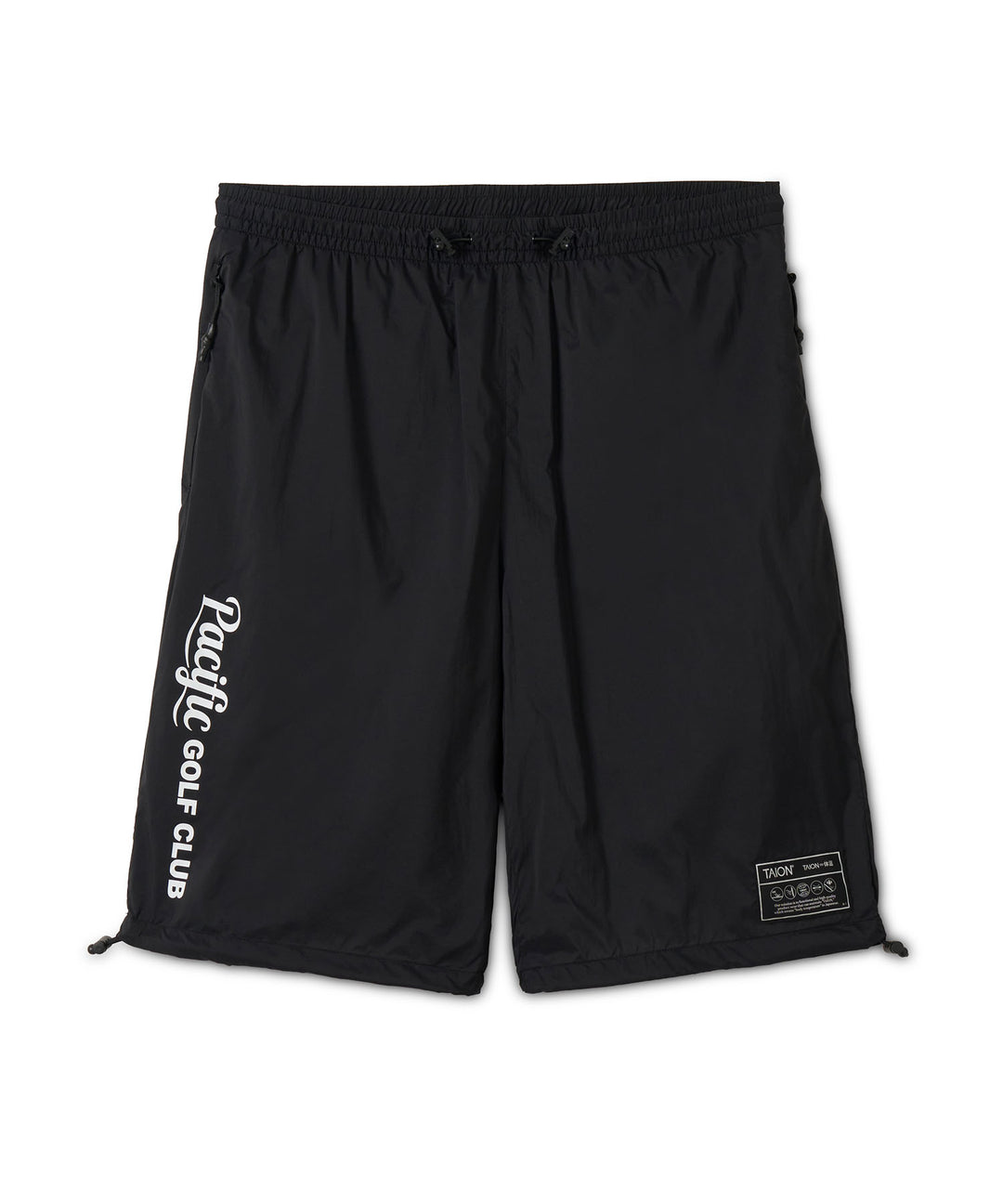 TAION × PGC BASIC SPORTS LIGHT SHORTS BLACK
