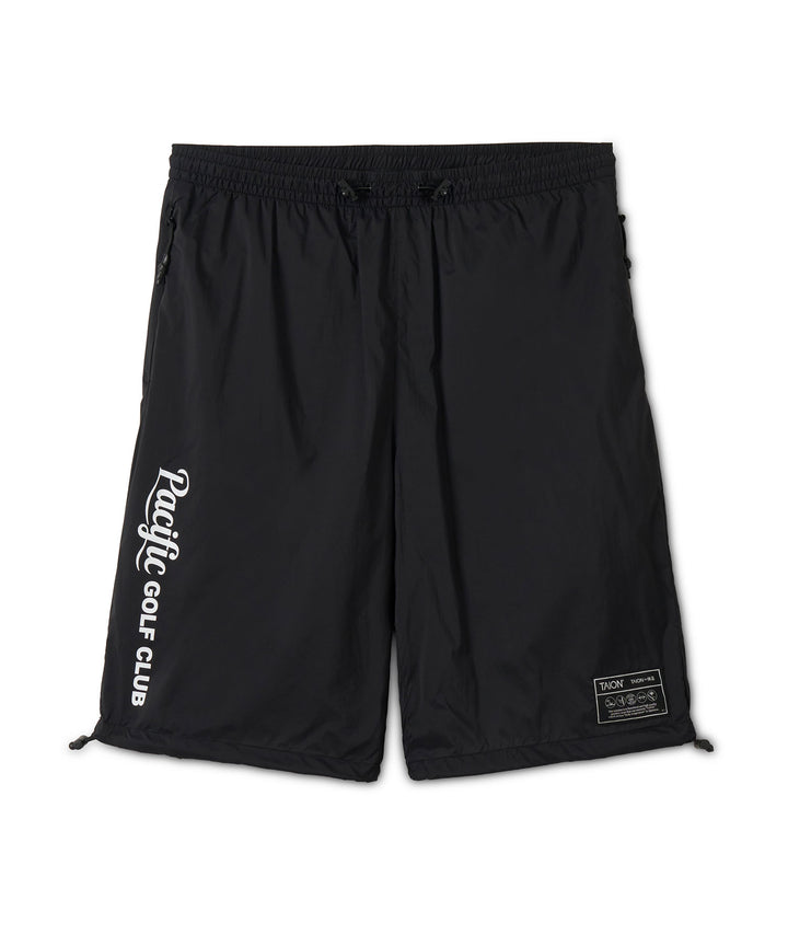 TAION × PGC BASIC SPORTS LIGHT SHORTS BLACK