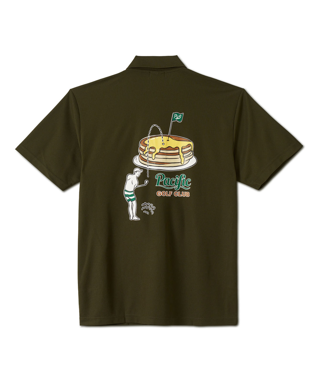 FORE ON THE WAVES POLO 3 OLIVE
