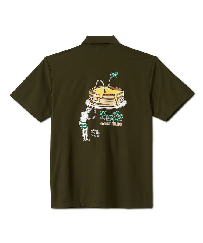 GOLF & PANCAKE POLO SHIRT OLIVE