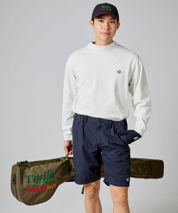 MOCK-NECK BIG TEE LONG SLEEVE GOLF & PANCAKE