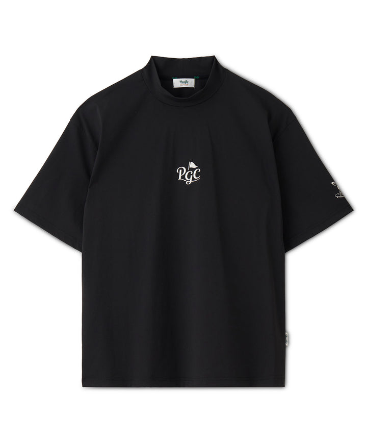 CENTER CHEST LOGO MOCK NECK GOLF & PANCAKE