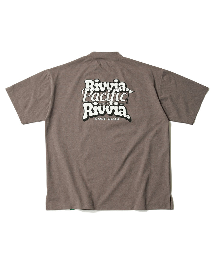 Rivvia Projects × PGC VV PGC M/NECK RASH SS GRAY
