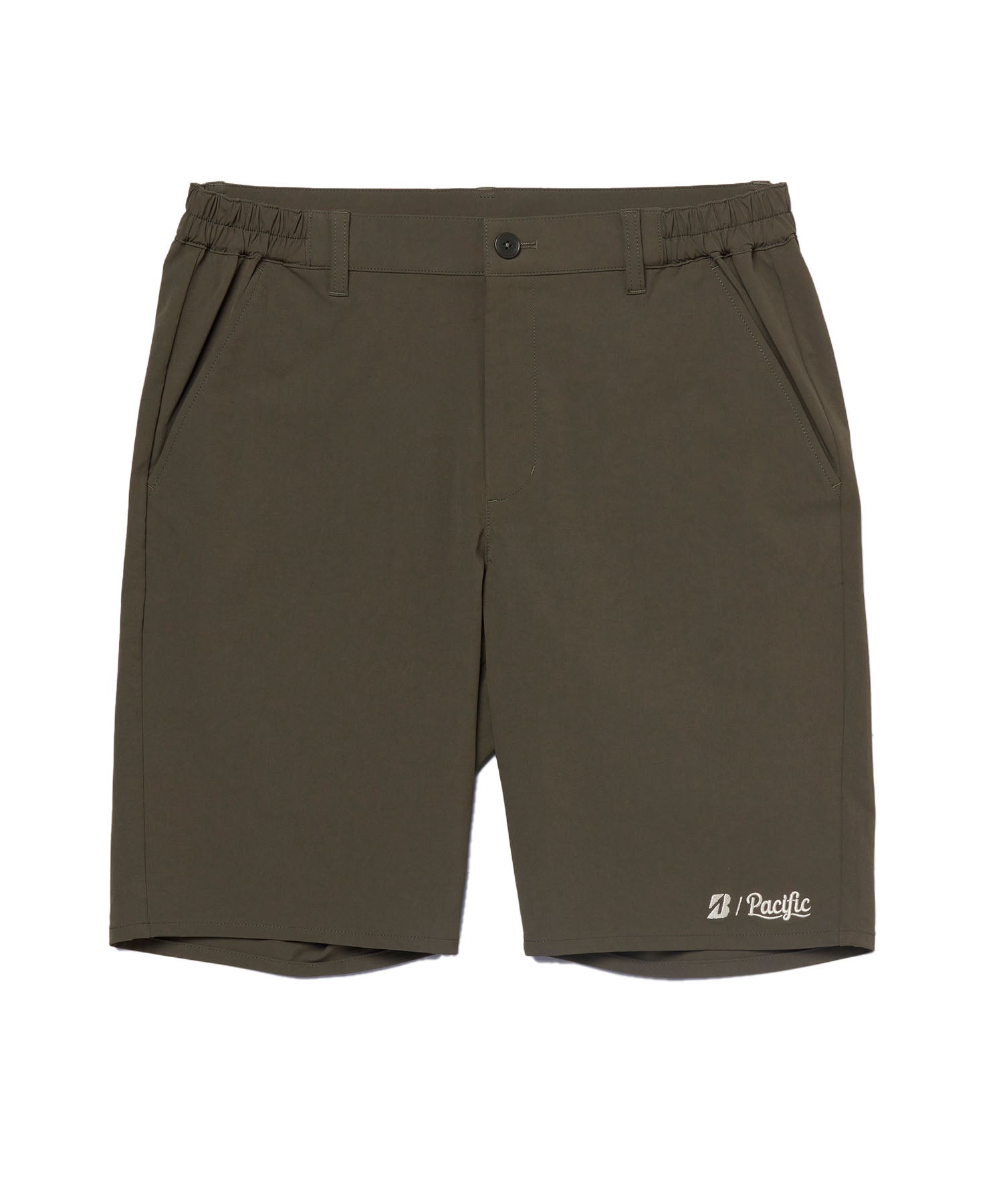 【Mサイズ】Pacific GOLF CLUB ナイロンショートパンツ Pacific GOLF CLUB コラボウエア ショートパンツ(M BK(ブラック