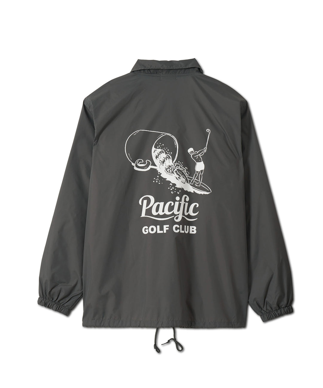 FORE ON THE WAVES COACH JACKET GRAY