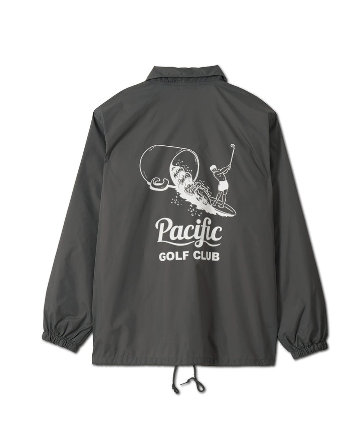 FORE ON THE WAVES COACH JACKET GRAY