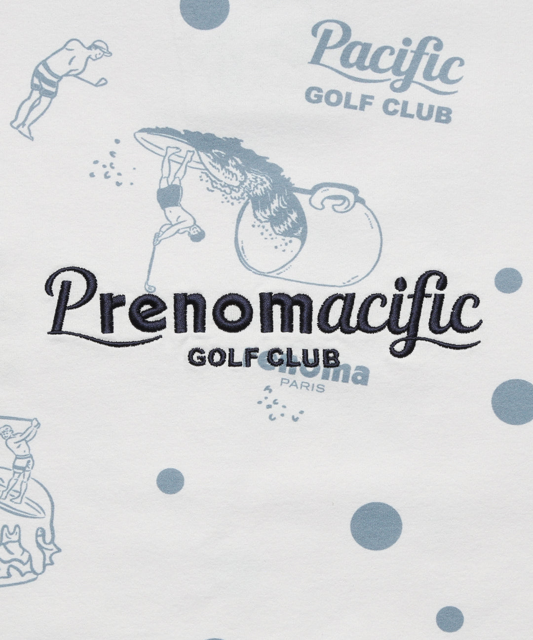 renoma golf × PGC ALL OVER PRINT POLO