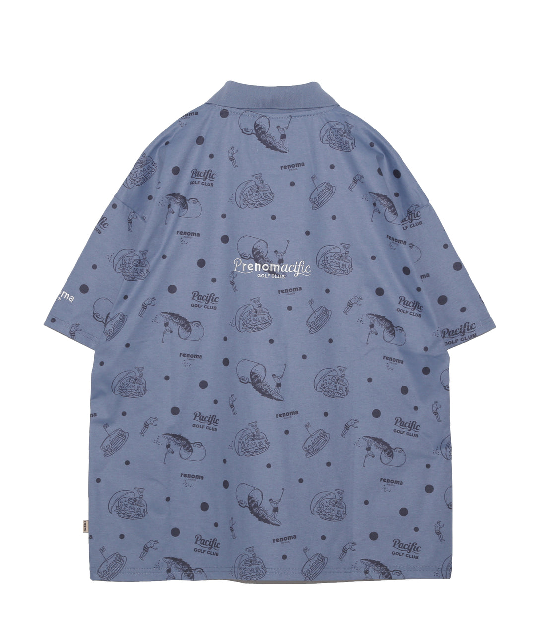 renoma golf × PGC ALL OVER PRINT POLO
