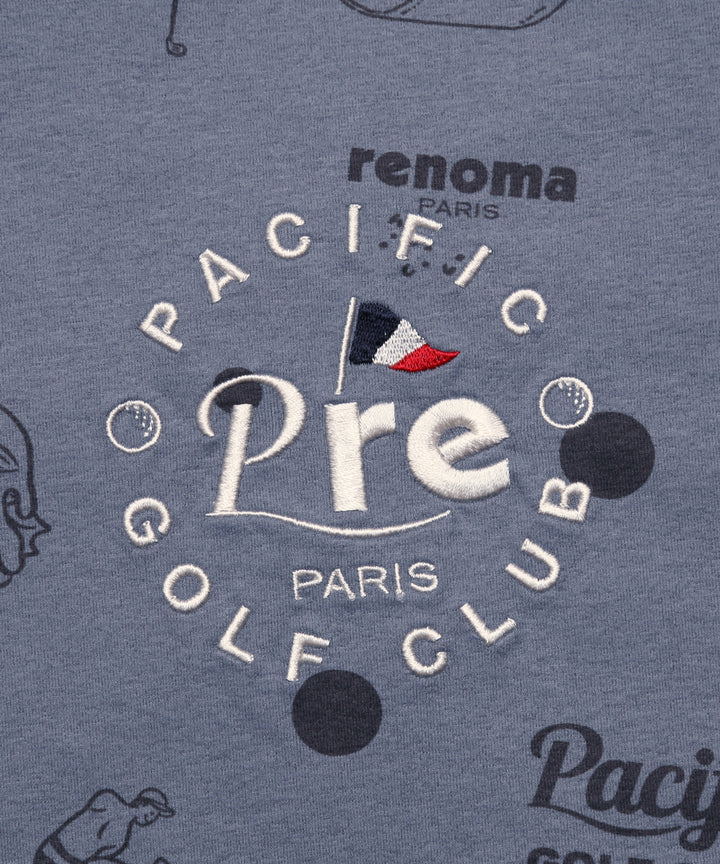 renoma golf × PGC ALL OVER PRINT POLO