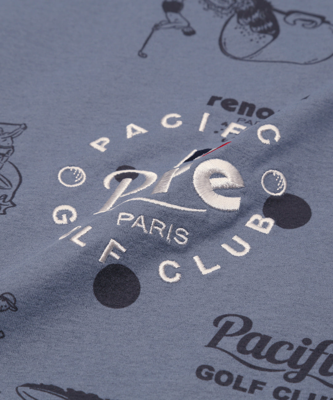 renoma golf × PGC ALL OVER PRINT POLO