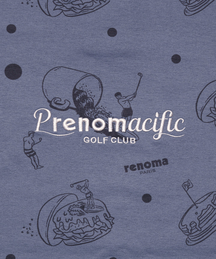 renoma golf × PGC ALL OVER PRINT POLO
