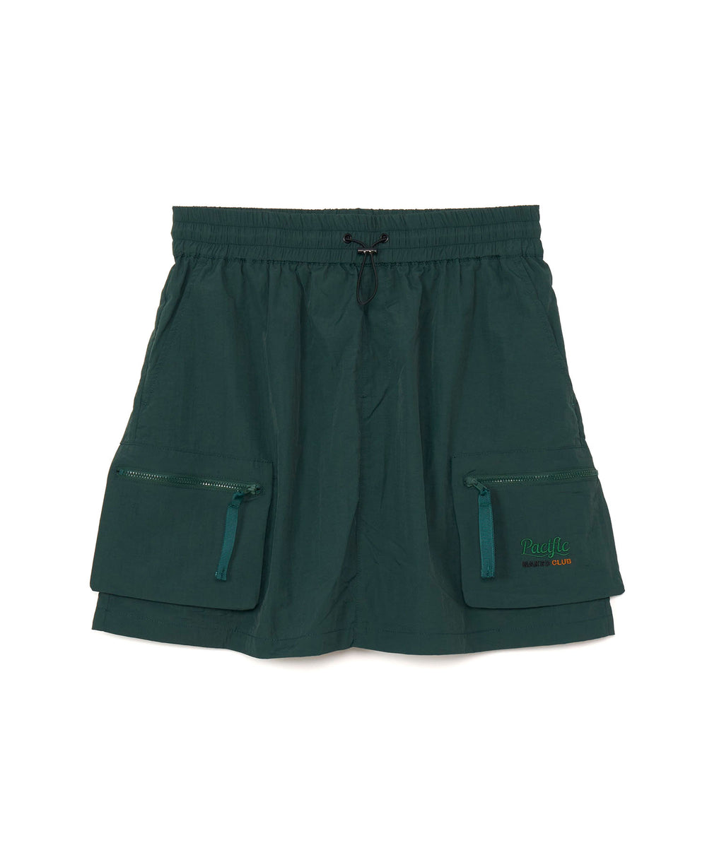 NAKED GOLF×PGC PERFECT SKIRT DARK GREEN