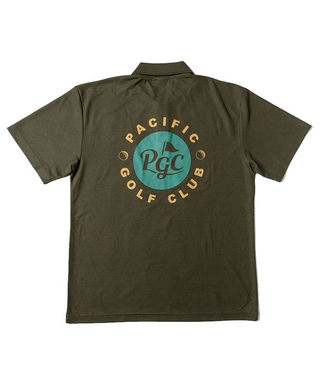 PGC CIRCLE LOGO POLO SHIRT OLIVE