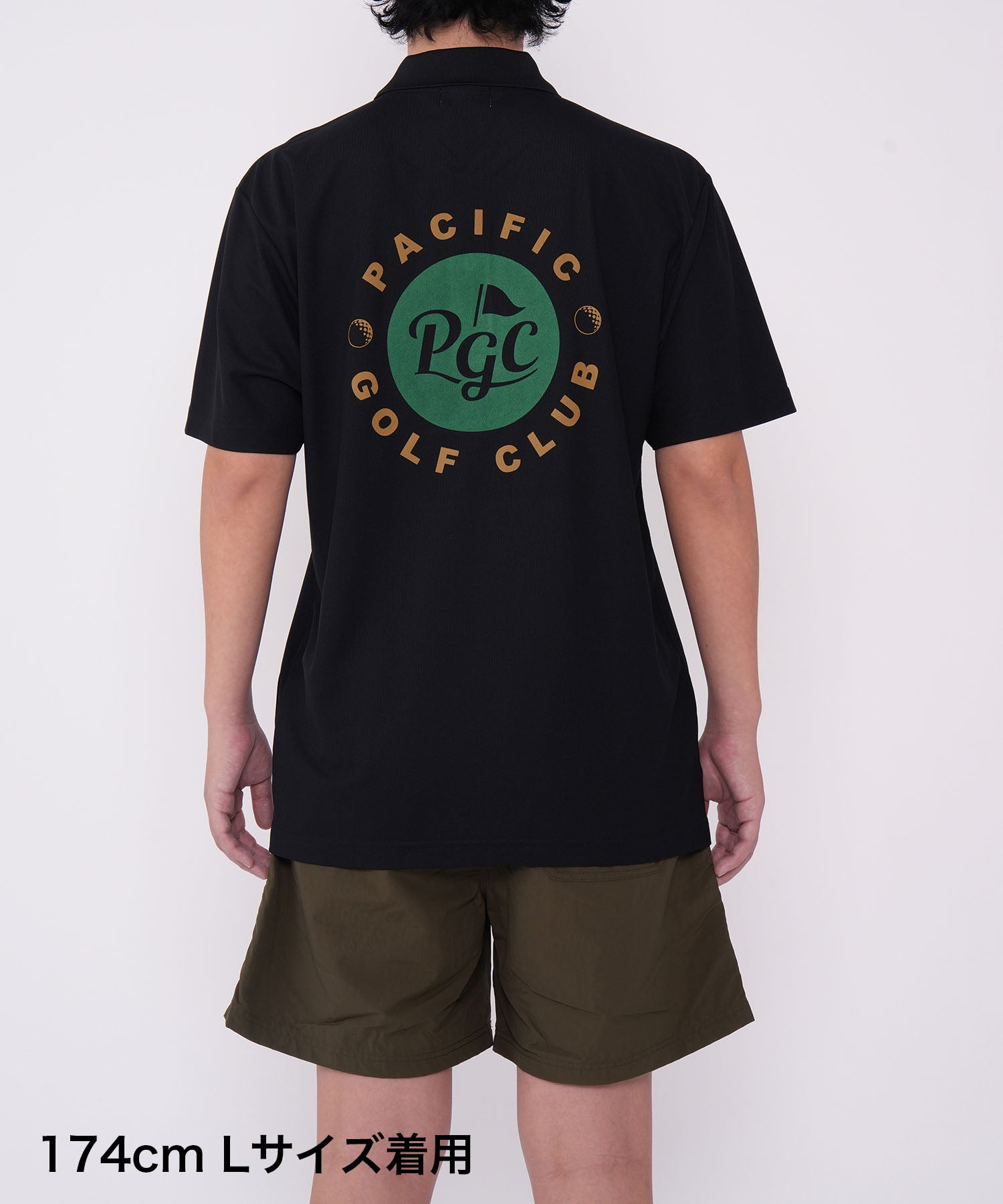 CIRCLE LOGO POLO – Pacific GOLF CLUB