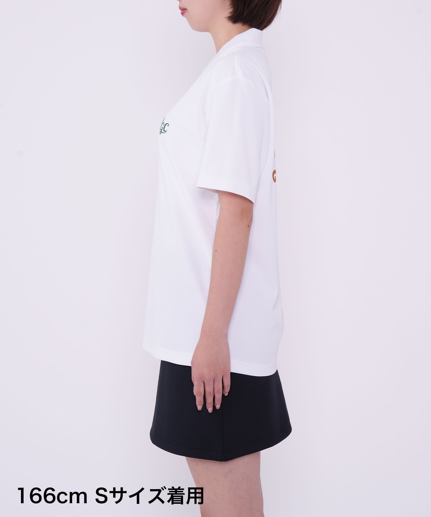 CIRCLE LOGO POLO WHITE