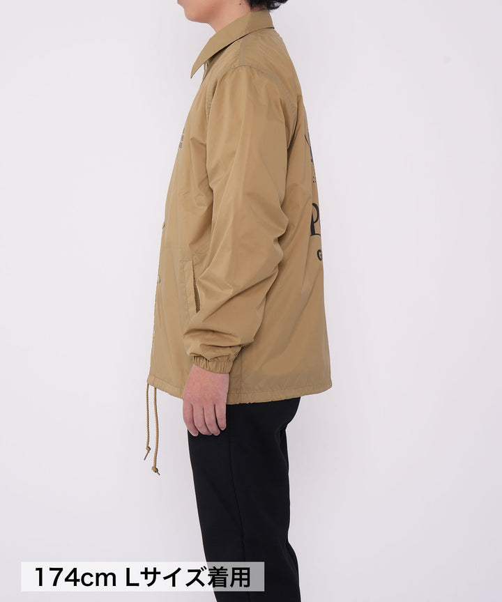 FORE ON THE WAVES COACH JACKET BEIGE