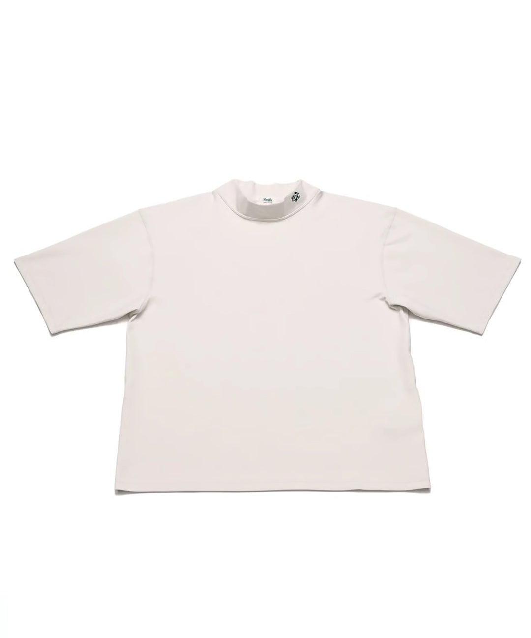 MOCK-NECK BIG TEE HALF SLEEVE Pacific LOGO – Pacific GOLF CLUB