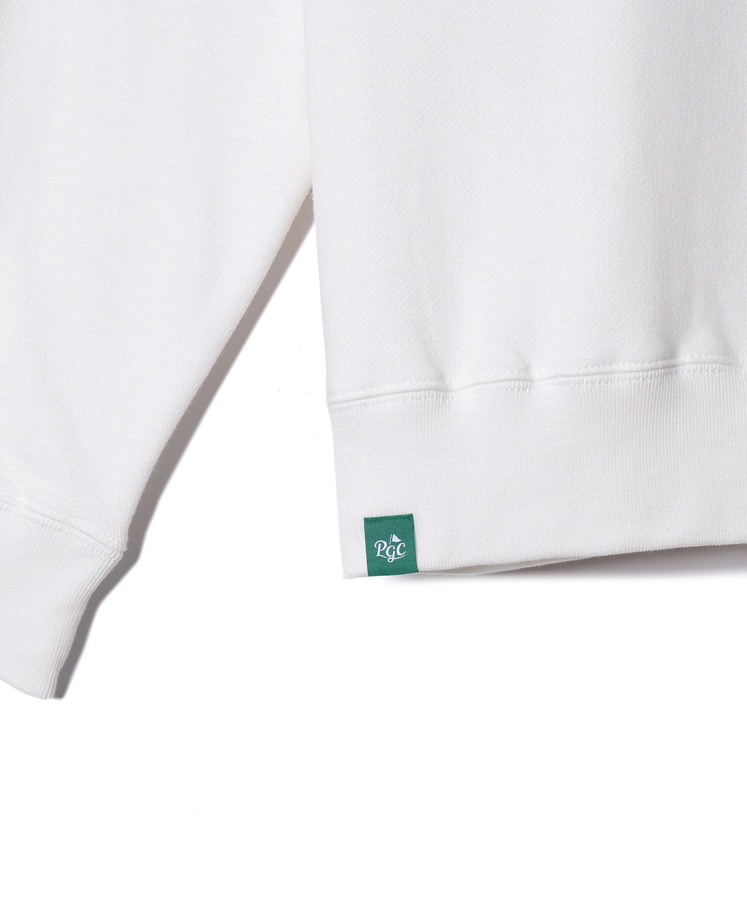 GOLF & PANCAKE SWEAT CREW-NECK OFF WHITE