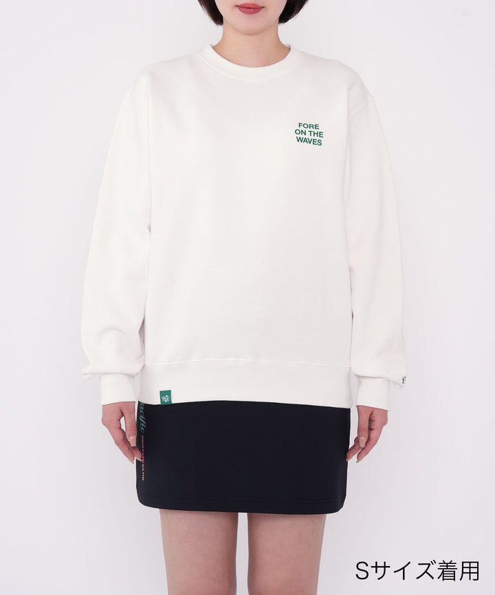 GOLF & PANCAKE SWEAT CREW-NECK