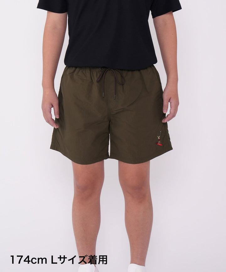 LAND AND WATER LINING SHORT PANTS OLIVE