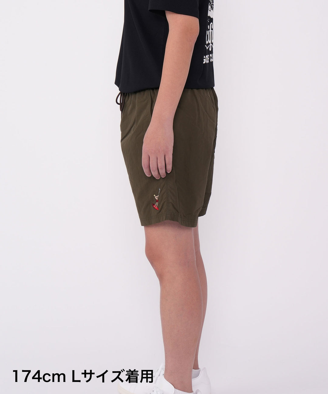 LAND AND WATER LINING SHORT PANTS OLIVE