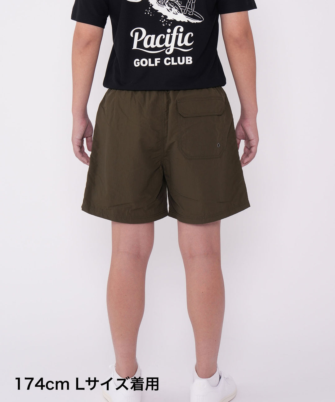 LAND AND WATER LINING SHORT PANTS OLIVE