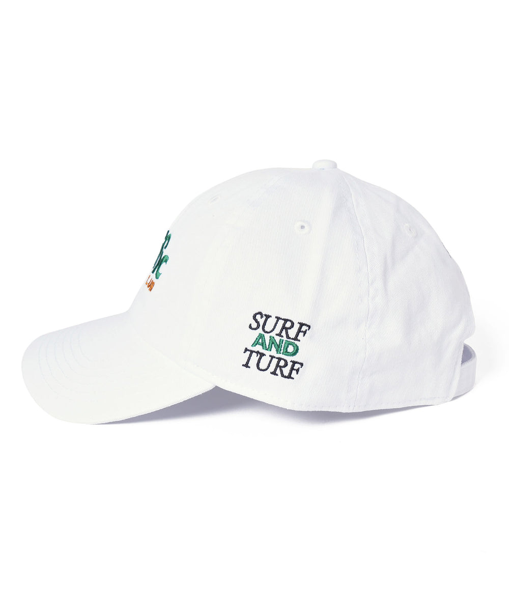 LIGHTNING BOLT×PGC LOGO CAP WHITE