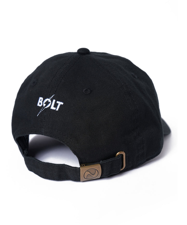 LIGHTNING BOLT×PGC LOGO CAP BLACK