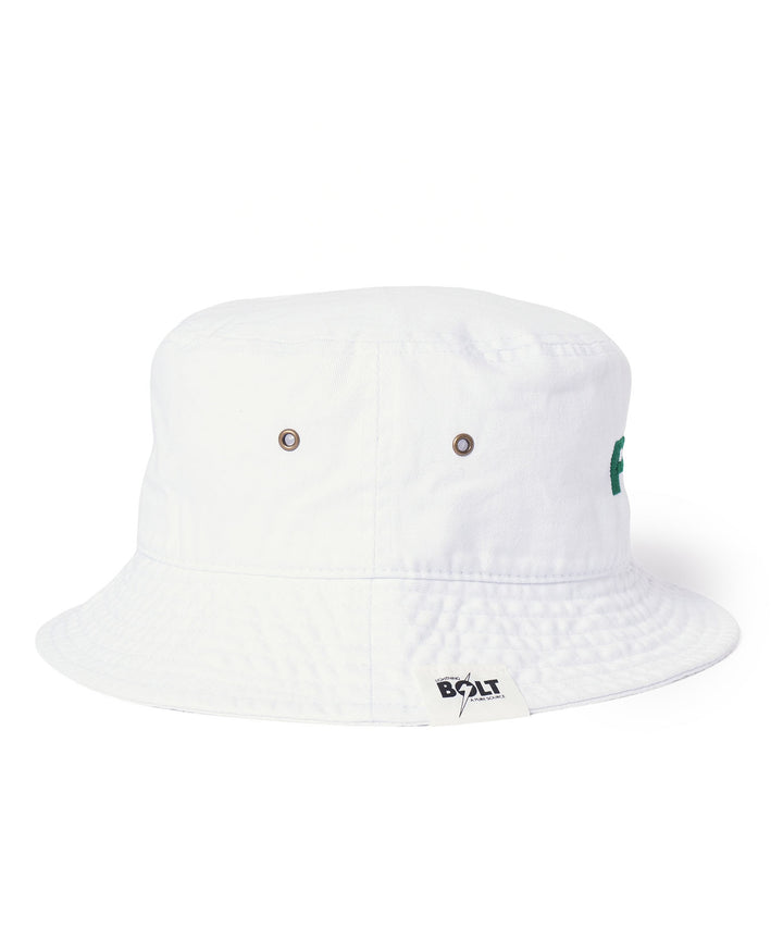 LIGHTNING BOLT×PGC LOGO HAT WHITE