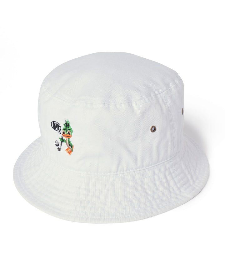 MMY_PGC BUCKET HAT WHITE