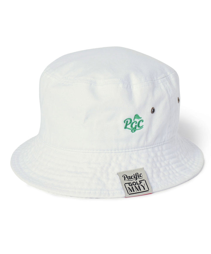 MMY_PGC BUCKET HAT WHITE