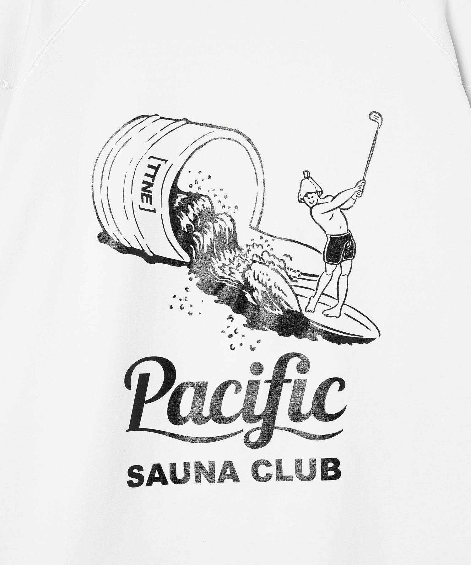 TTNE × PGC MOCK NECK TEE – Pacific GOLF CLUB