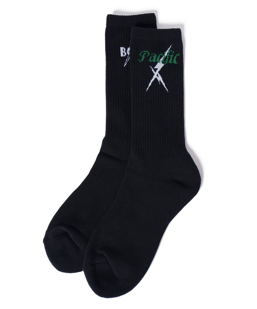 LIGHTNING BOLT×PGC SOCKS BLACK