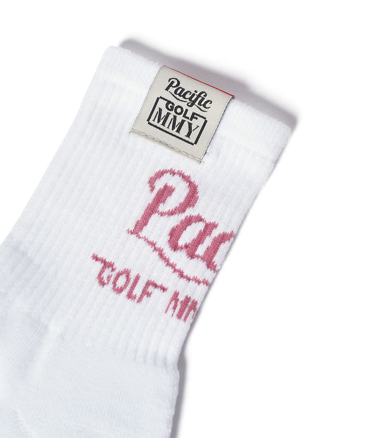 MMY_PGC SOCKS WHITE-PINK