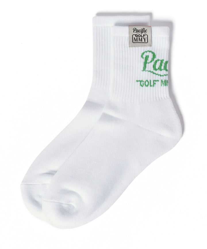 MMY_PGC SOCKS WHITE-GREEN