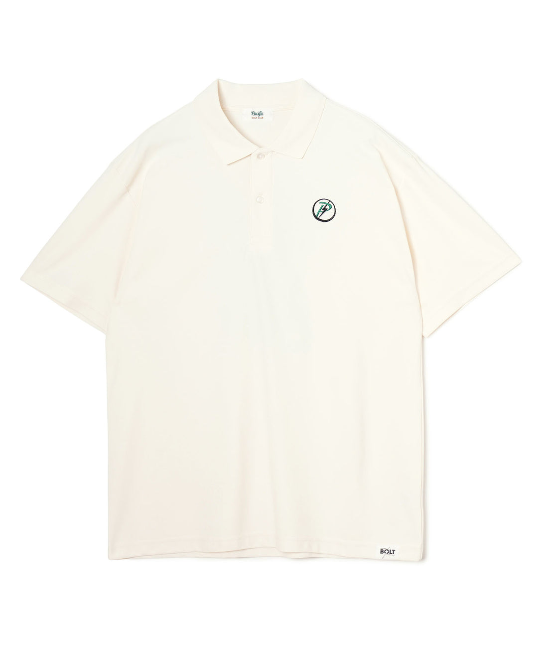 LIGHTNING BOLT×PGC FORE ON THE WAVE POLO IVORY