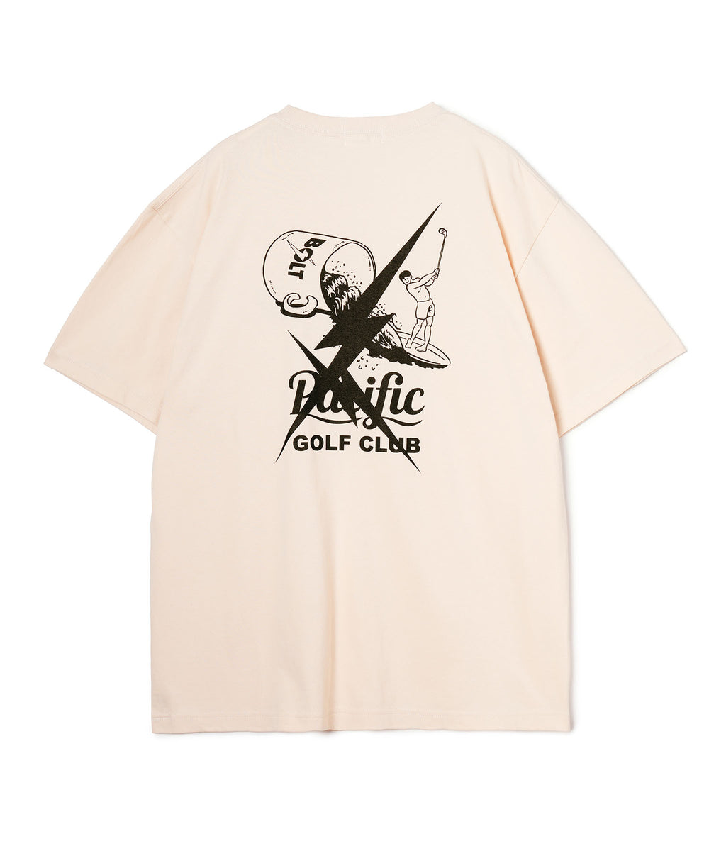 LIGHTNING BOLT×PGC FORE ON THE WAVE TEE IVORY