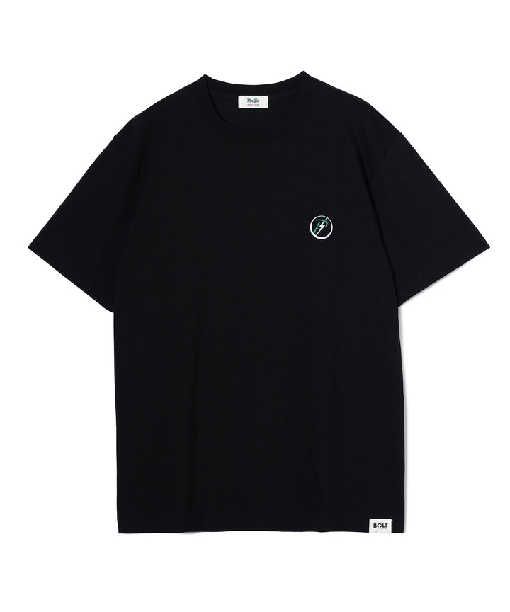 LIGHTNING BOLT×PGC FORE ON THE WAVE TEE BLACK