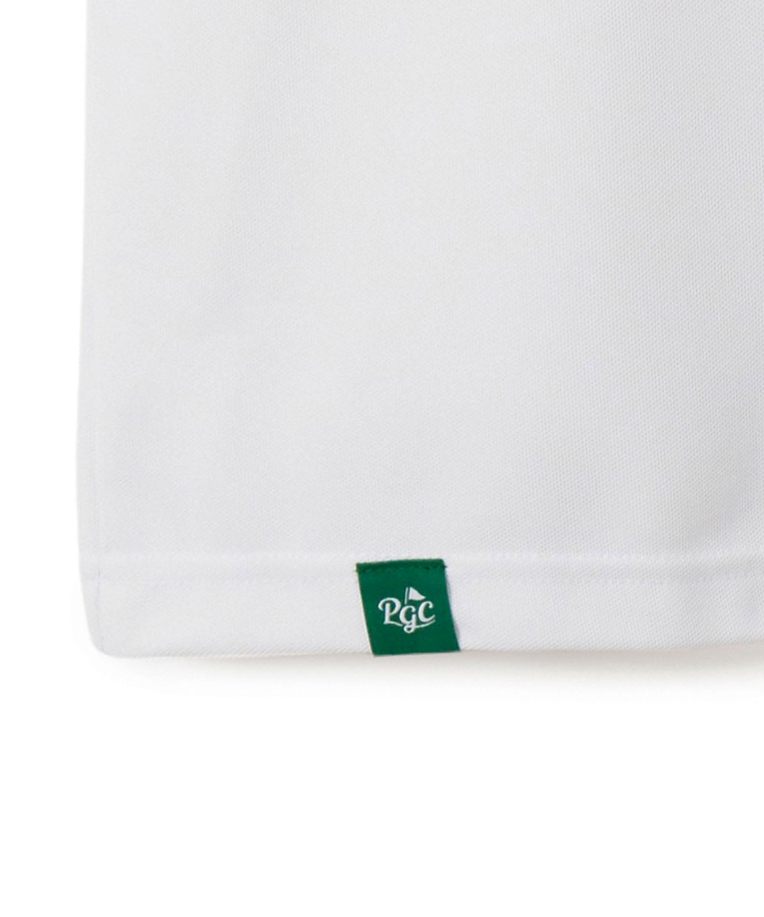 GOLF & HAMBURGER POLO SHIRT WHITE