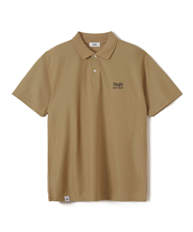 GOLF & HAMBURGER POLO SHIRT SAND KHAKI