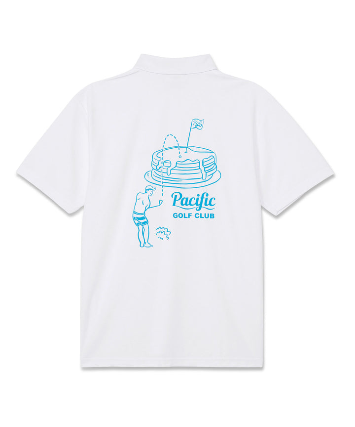 GOLF5 × PGC GOLF & PANCAKE POLO SHIRT