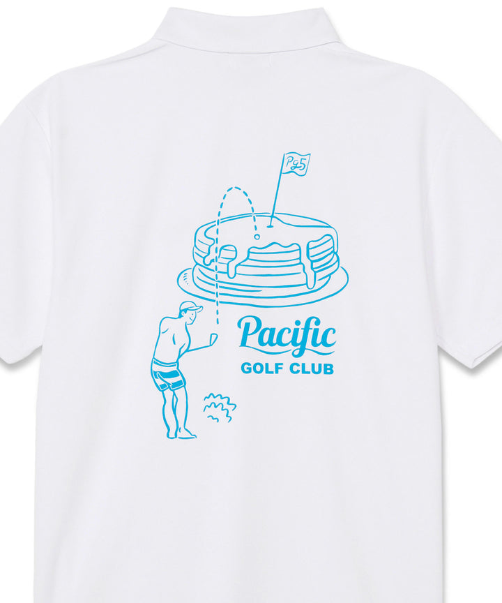 GOLF5 × PGC GOLF & PANCAKE POLO SHIRT