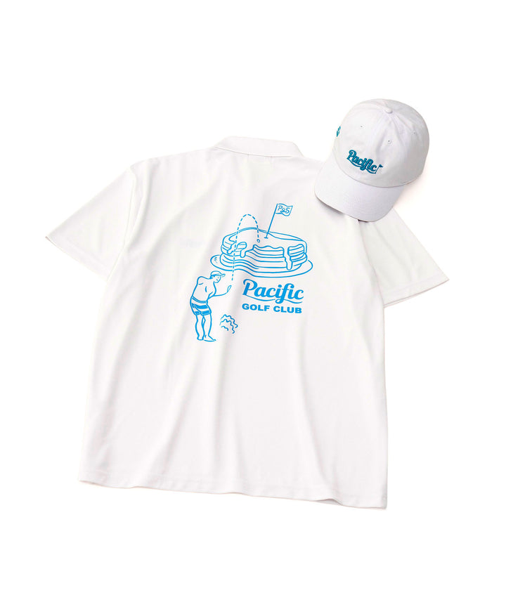 GOLF5 × PGC GOLF & PANCAKE POLO SHIRT