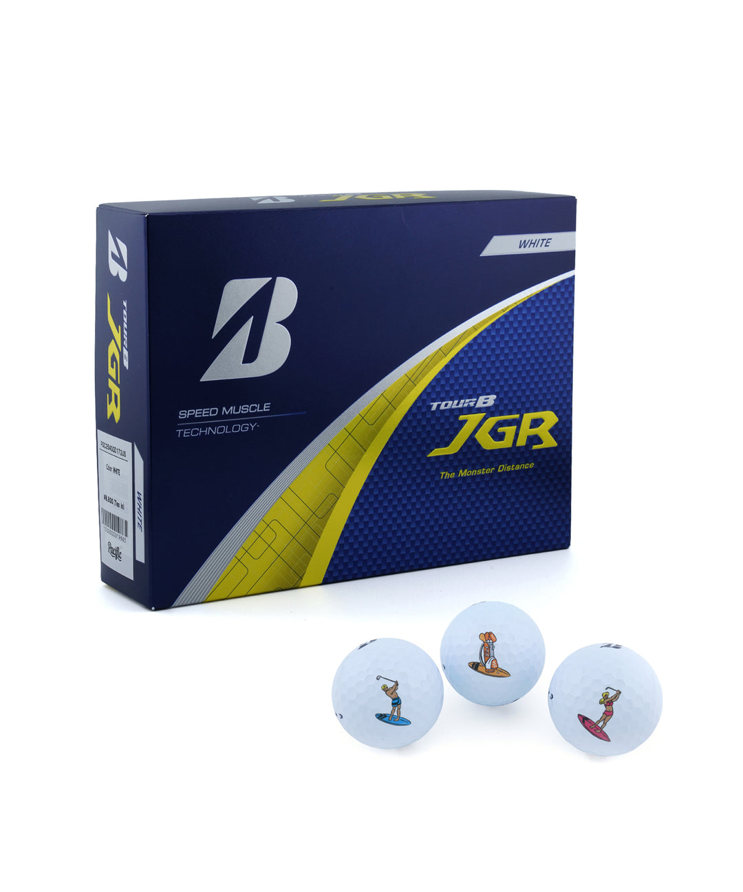 PGC GOLF BALLS | BRIDGESTONE TOUR B JGR 1DOZEN (12 BALLS)