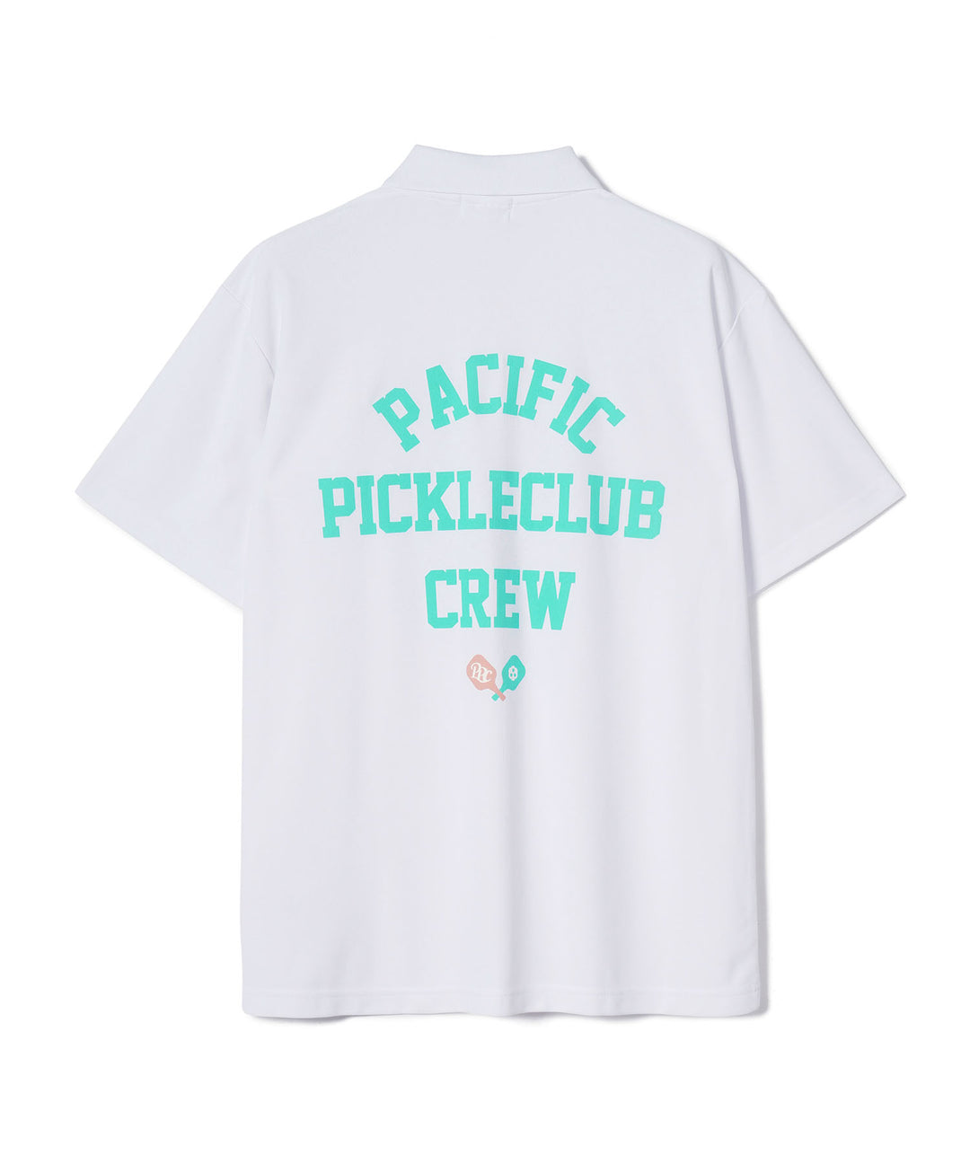 PPC COLLEGE LOGO POLO WHITE