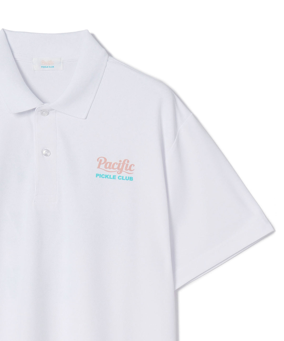 PPC COLLEGE LOGO POLO WHITE