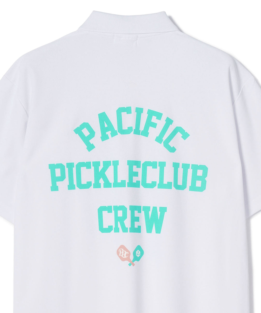 PPC COLLEGE LOGO POLO WHITE